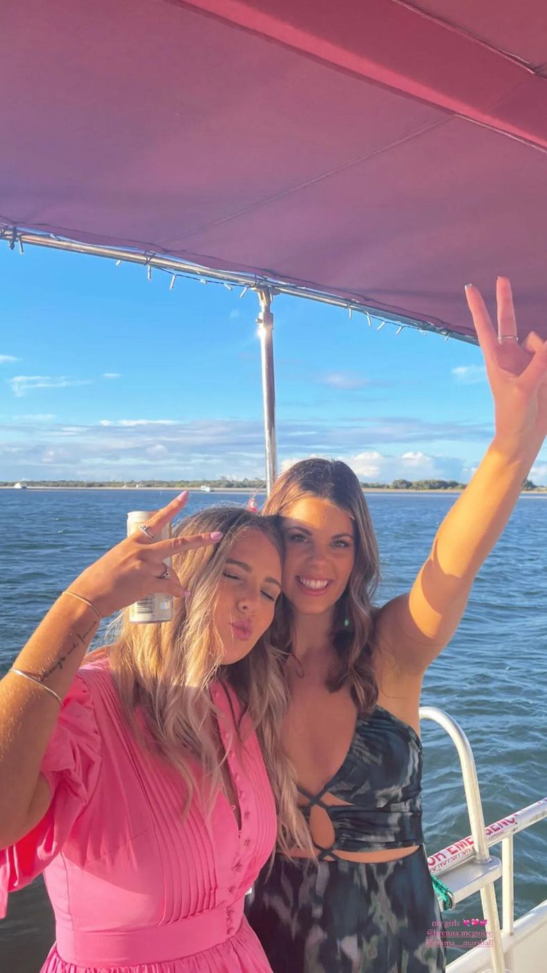 Friends on the open water