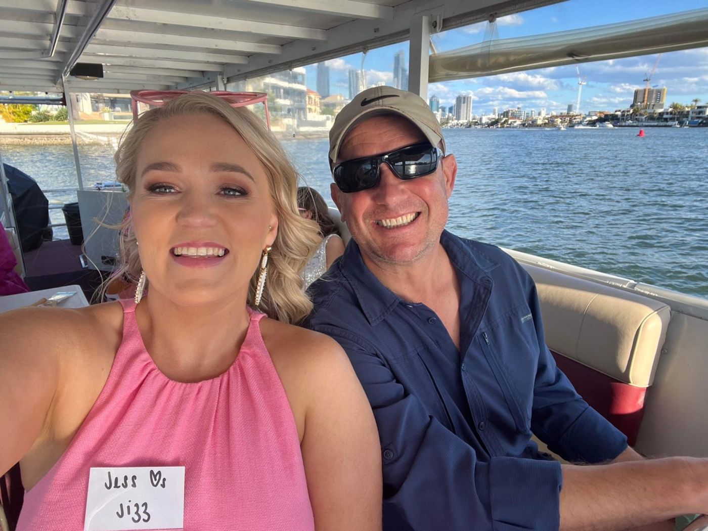 Guests with the Surfers Paradise skyline